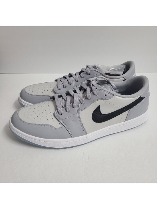 NEW Nike Air Jordan 1 Low Golf Shoes DD9315-002 Size 13 Wolf Grey #1 main image 2